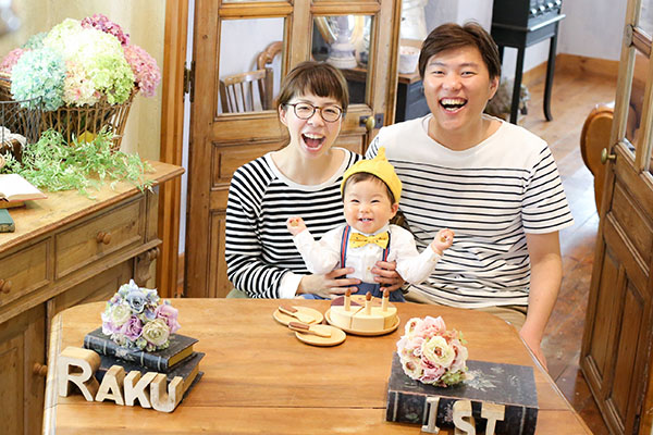 家族写真も兄妹写真もプラン内