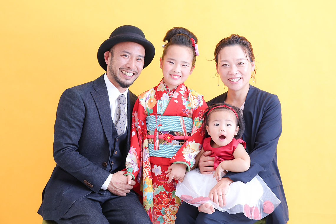 伝統的なカッチリ写真