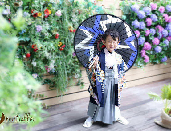 3歳・5歳男の子・七五三外出レンタル