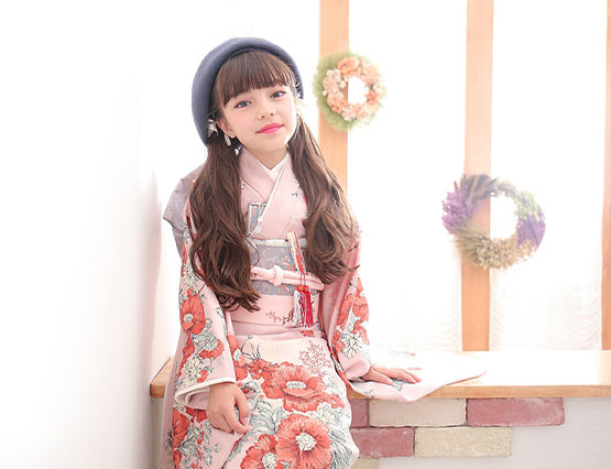 7歳女の子・七五三外出レンタル