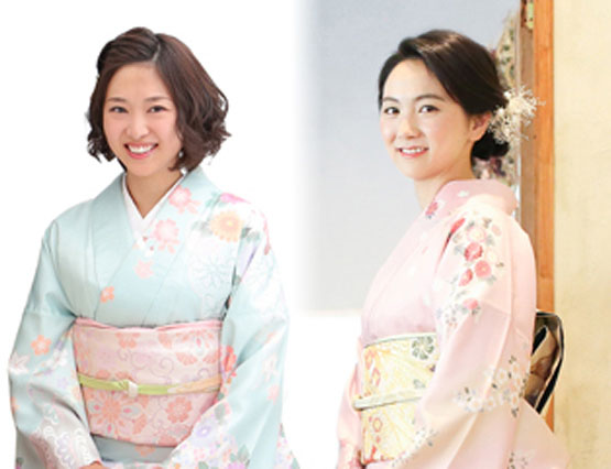 お母様・お祖母様の訪問着レンタル（着付け、ヘアセット付き）