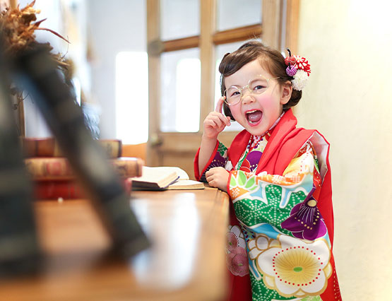 3歳女の子・七五三外出レンタル