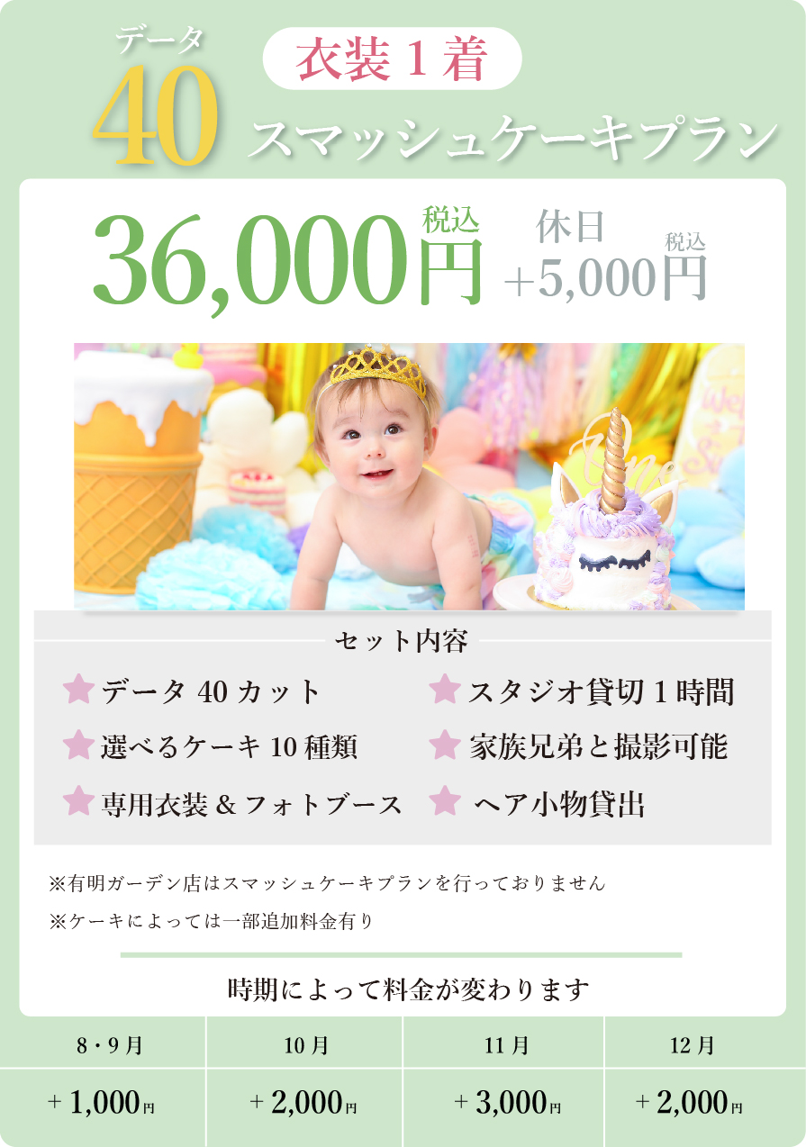 データ40スマッシュケーキプラン